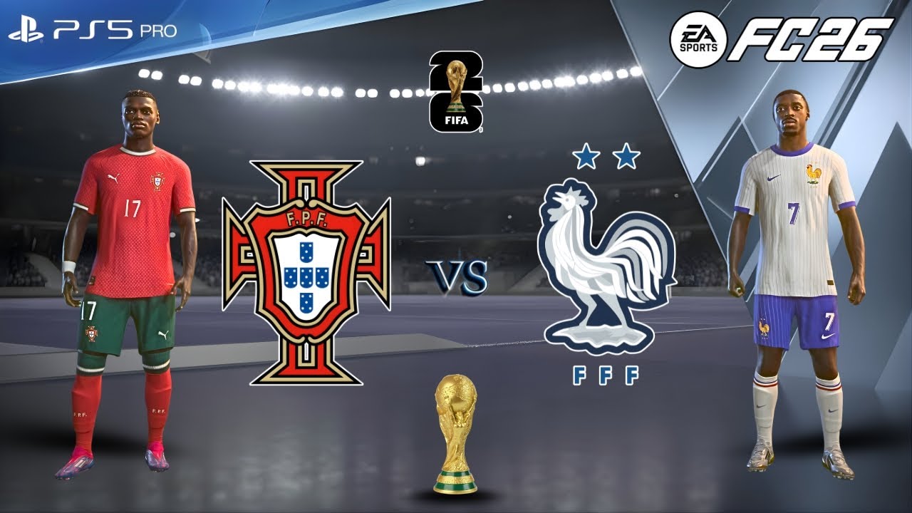 FC 26 - Portugal vs France | Fifa World Cup 26 Final | Cristiano Ronaldo vs Kylian Mbappé
