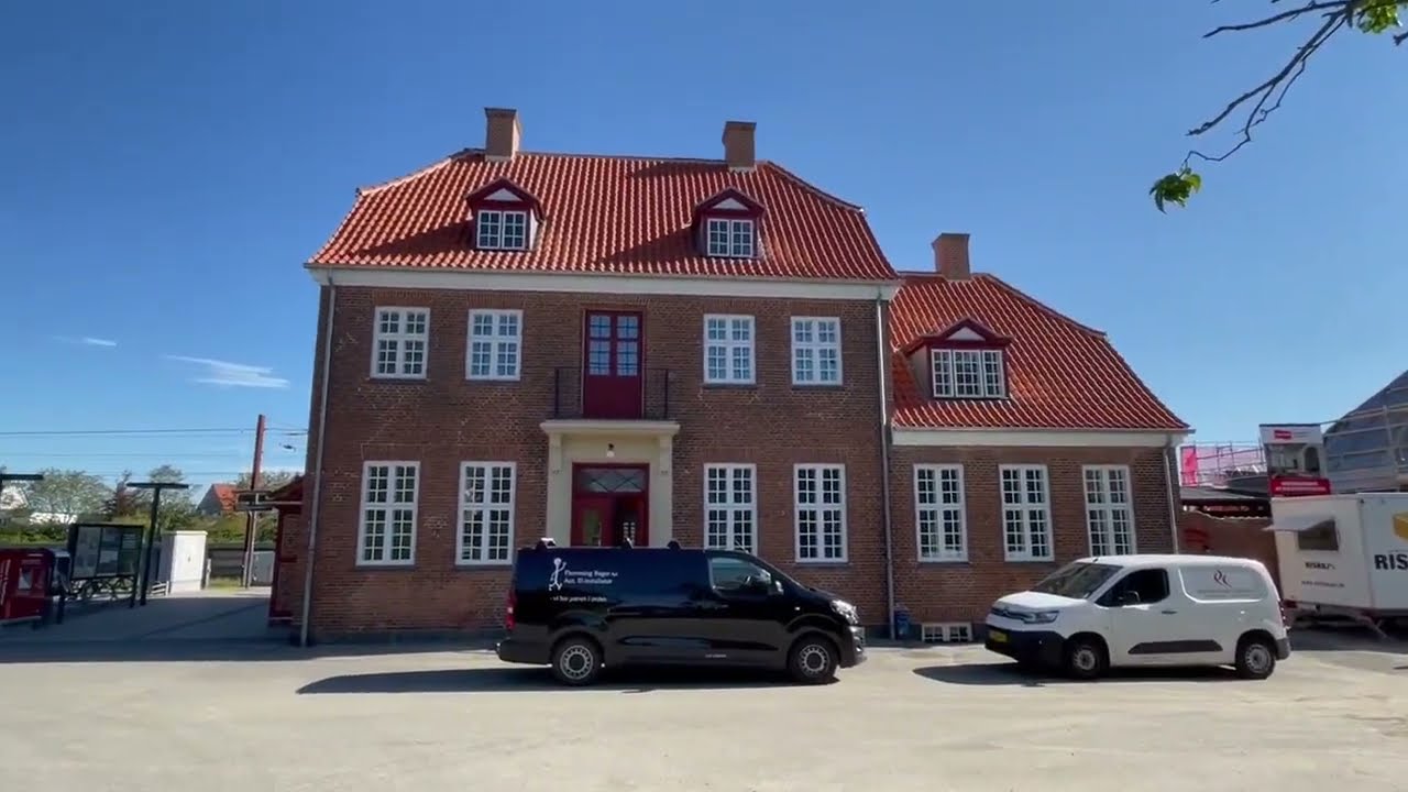 Byggepladsbesøg - Gelsted Station // Pakhuset