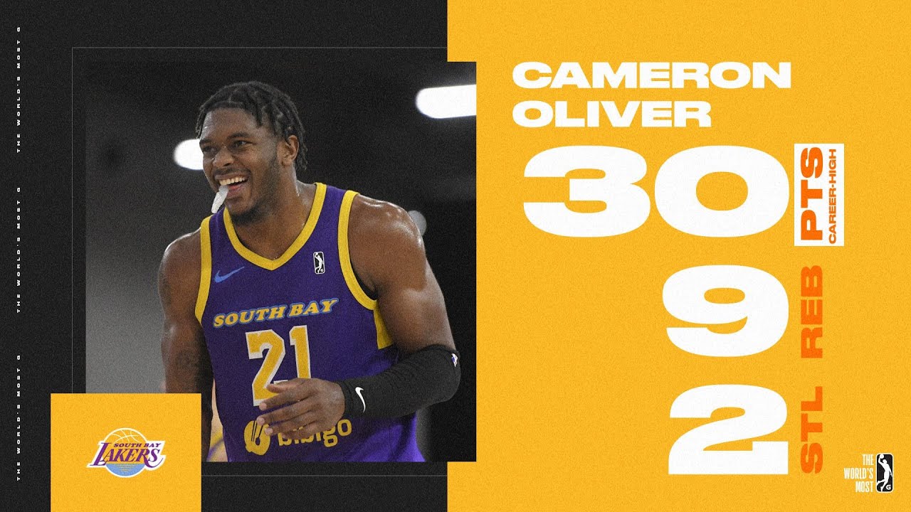 Cameron Oliver Scores Career-High 30 For South Bay