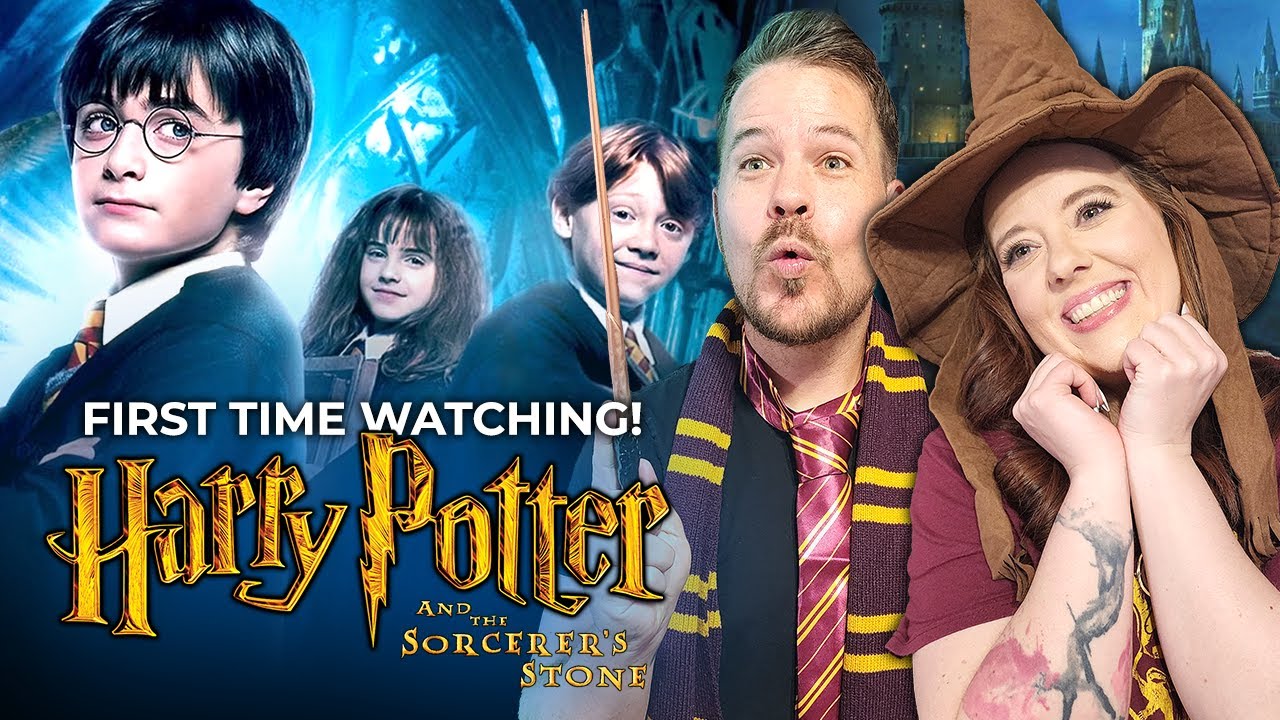 His First Time Watching *HARRY POTTER AND THE SORCERER'S STONE* Movie Reaction!