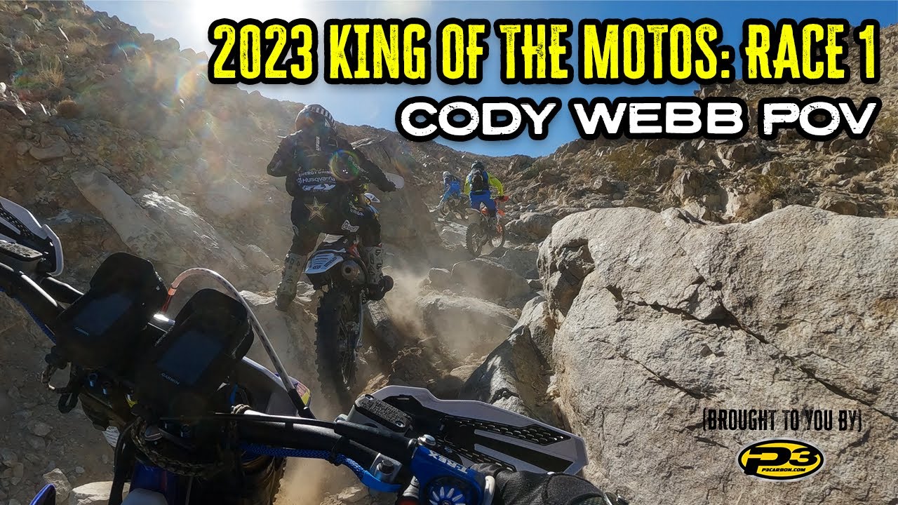 Cody Webb POV: 2023 King of the Motos Race 1 #ushardenduro
