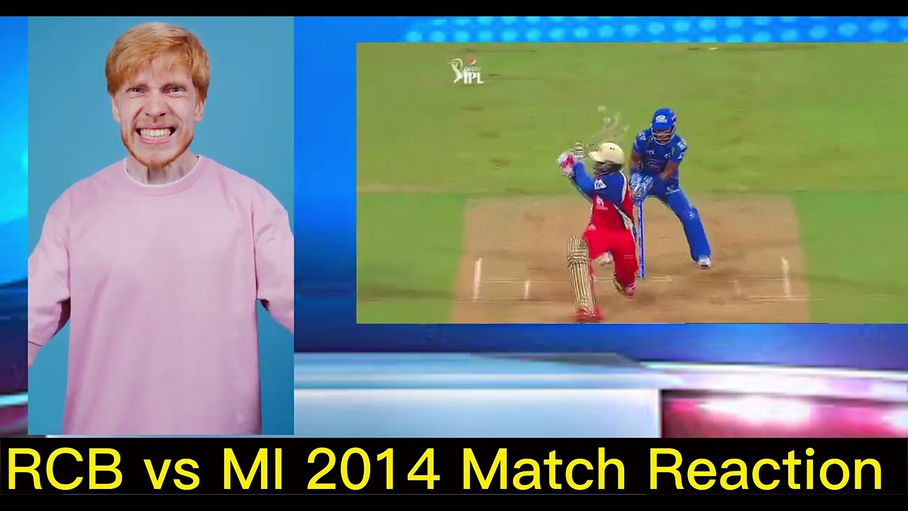 RCB vs MI 2014 Reaction