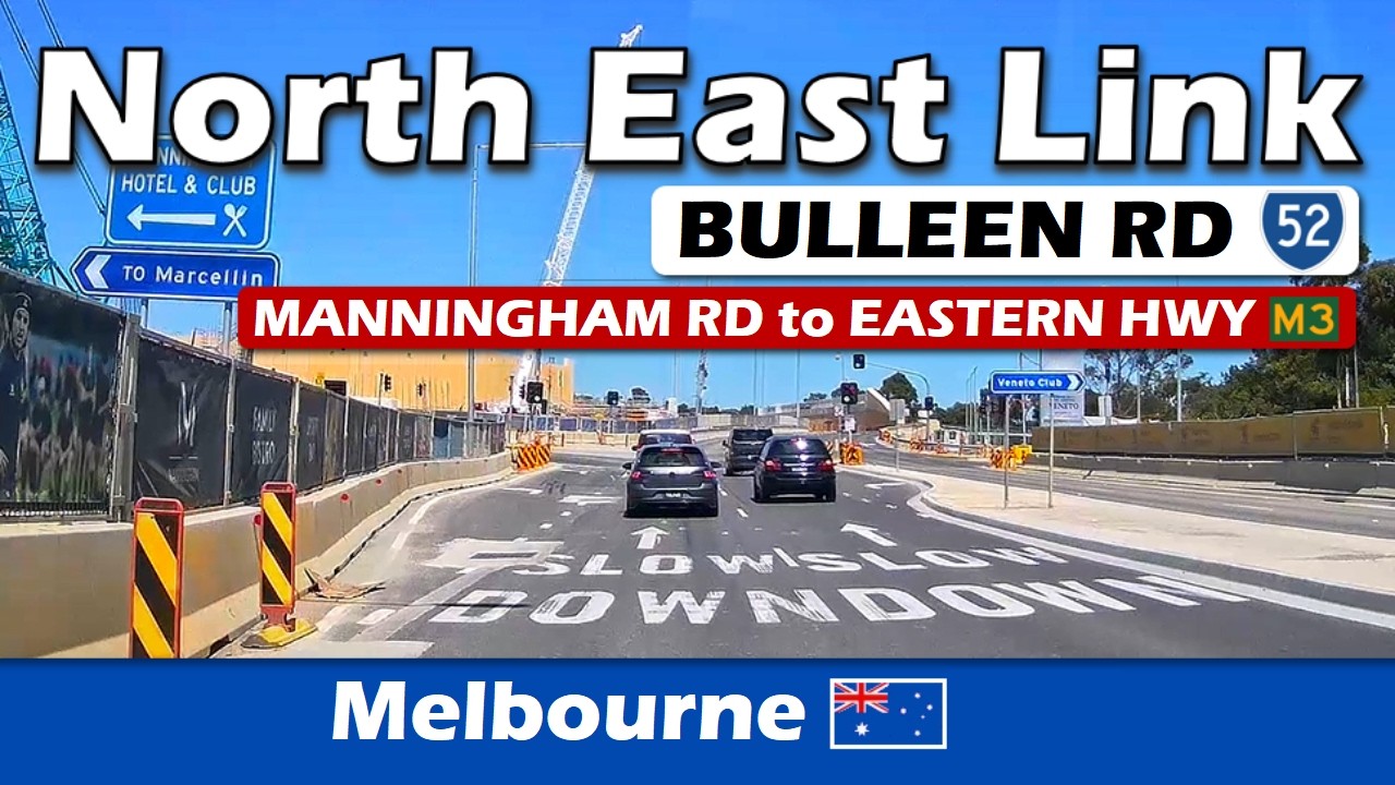 North East Link | Bulleen Road (Manningham Road to Eastern Freeway) | Melbourne, Australia