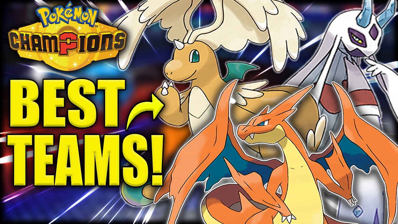 6 ЛУЧШИХ типов команд, которые ВЫ ДОЛЖНЫ ИСПОЛЬЗОВАТЬ В ИГРЕ Pokemon Champions!