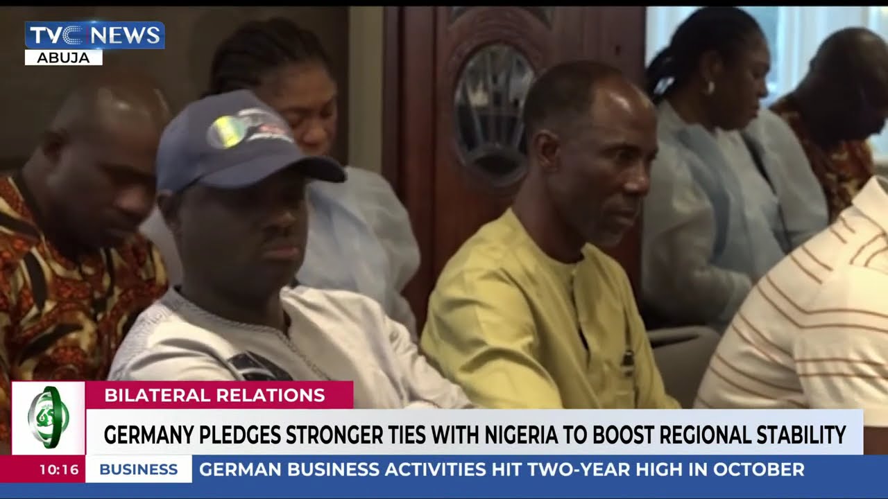 Germany Pledges Stronger Ties With Nigeria To Boost Regional Stability