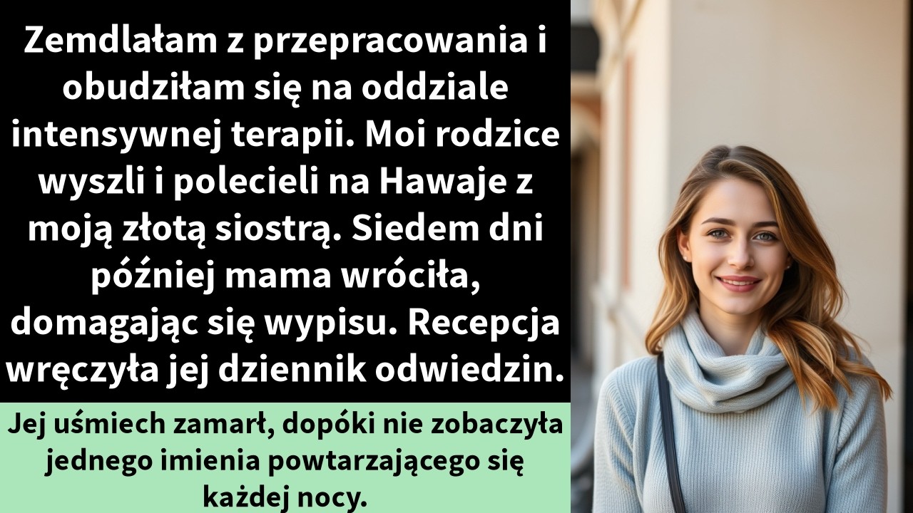 Zemdlałam z przepracowania i obudziłam się na oddziale intensywnej terapii.