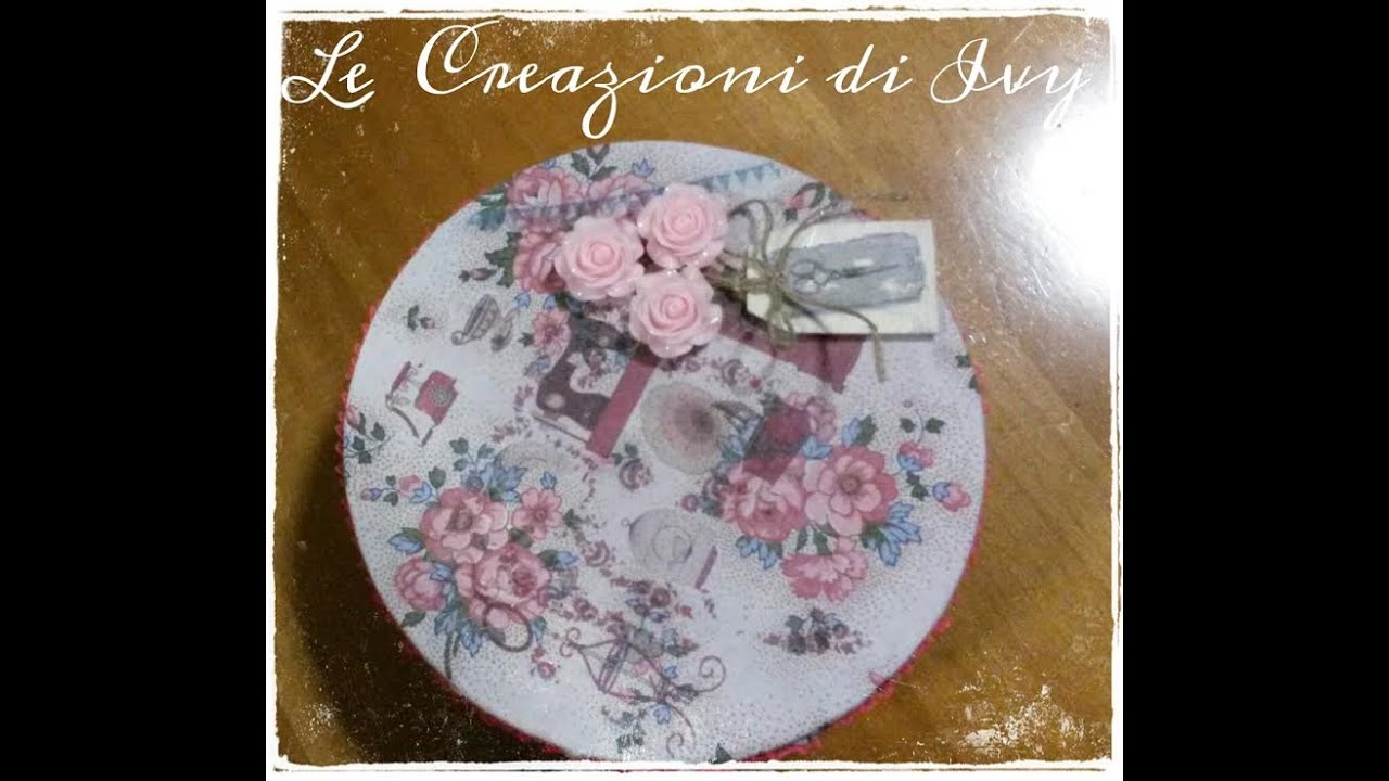 Scatola rivestita in stoffa +trasferimento d'immagine tutorial