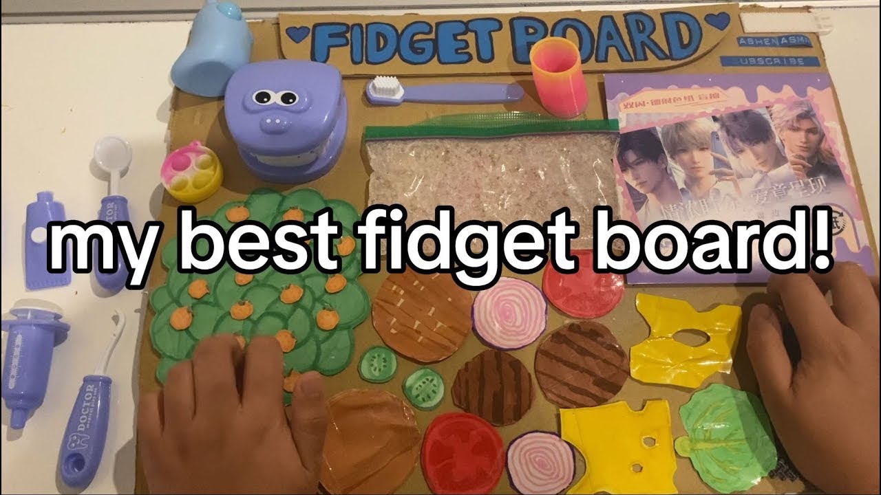 rating my fidget boards! ASMR compilation
