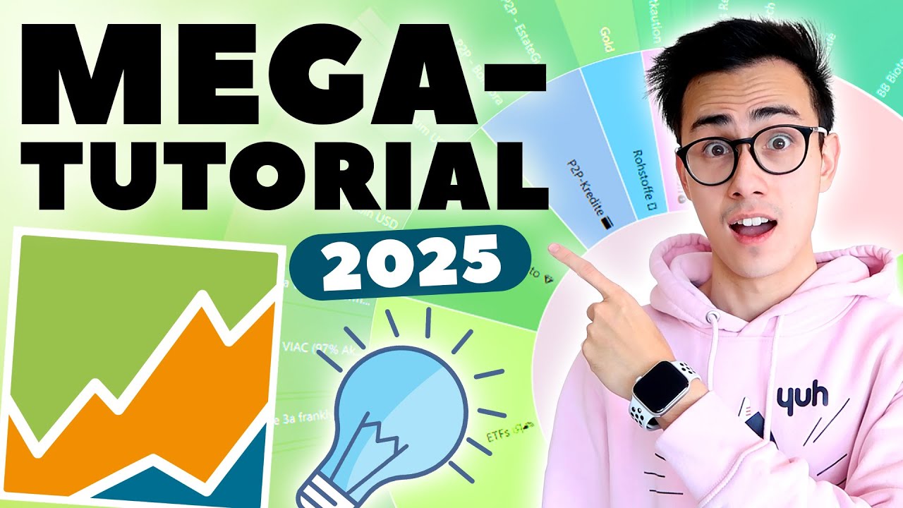 Portfolio Performance Tutorial 2025 - Aktien, Dividenden, Gold, P2P & 3a S&auml;ule 💰📈 | Sparkojote