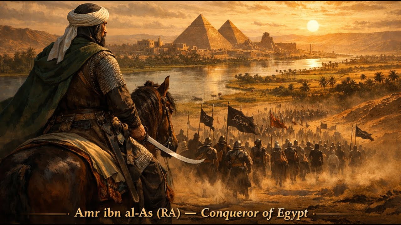 Conqueror of Egypt — Hazrat Amr ibn al-As (RA) | Faith, Strategy & Leadership فاتحِ مصر