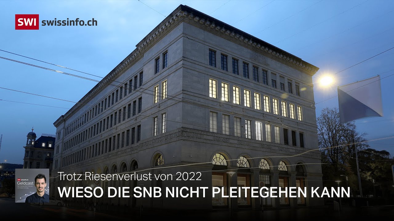 Wieso die SNB trotz Riesenverlust nicht pleitegehen kann
