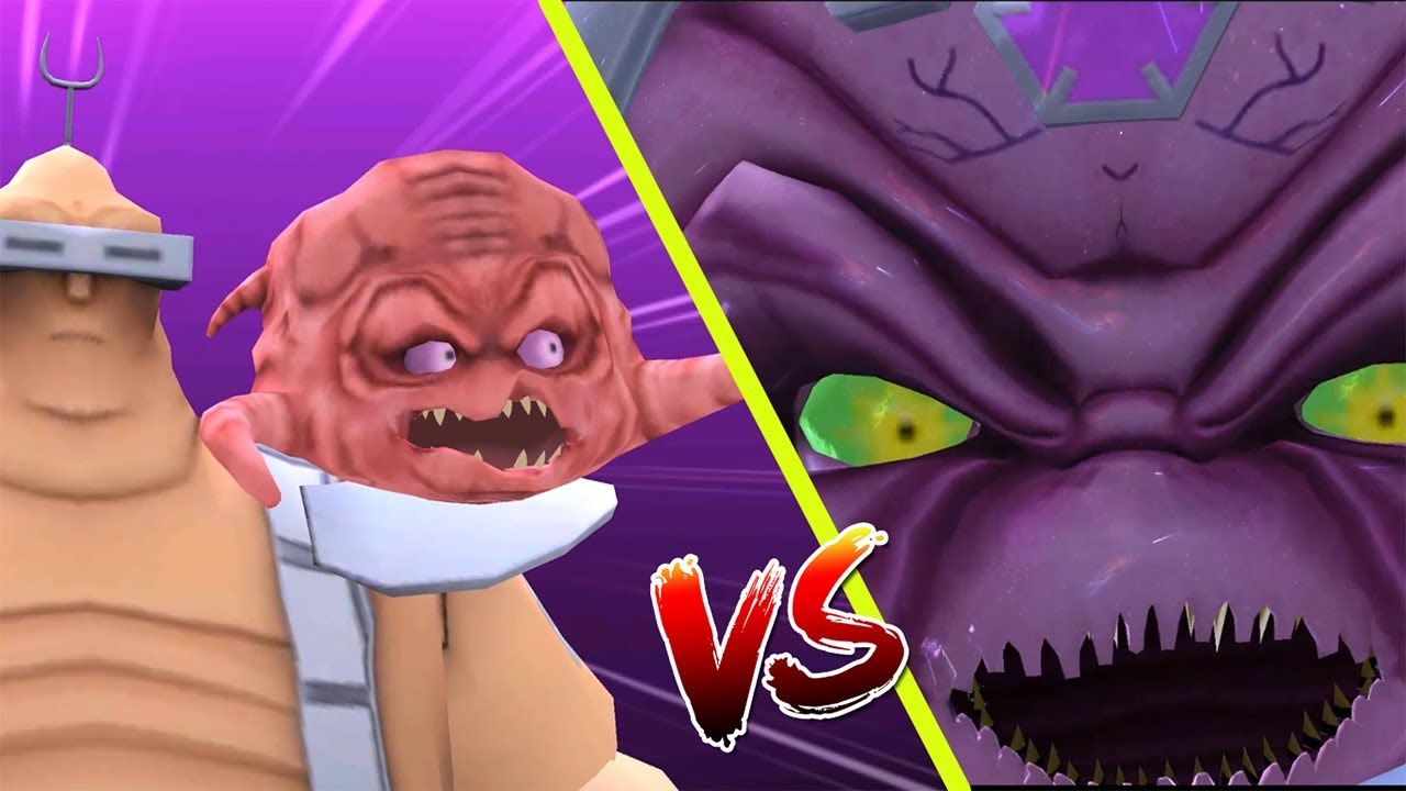 TMNT Legends Krang Classic VS Kraang Prime