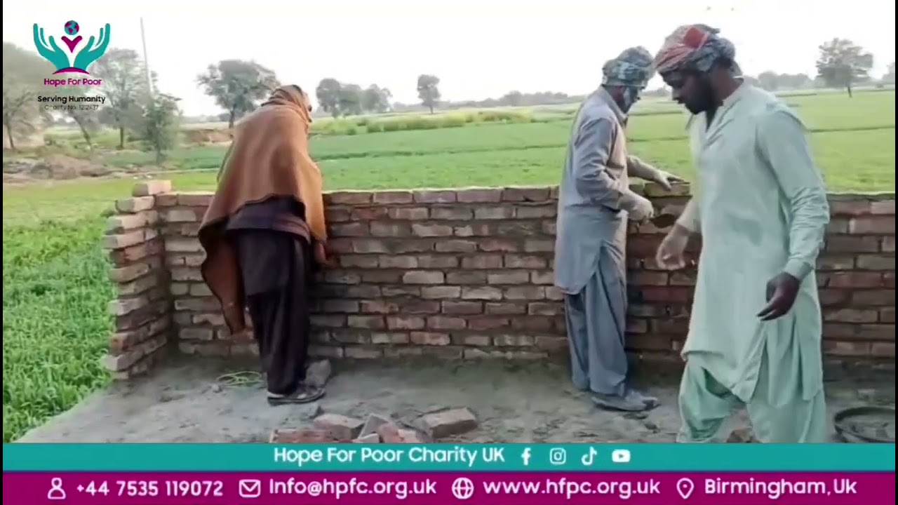 Hope For Poor Charity UK Jamal e Mustafa Masjid Project Update Johi Sindh 🇵🇰 24/01/26