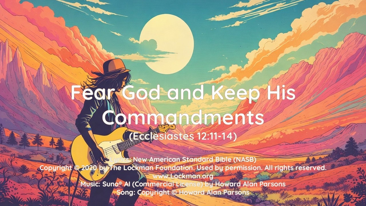 Fear God and Keep His Commandments (Ecclesiastes 12:11-14)
