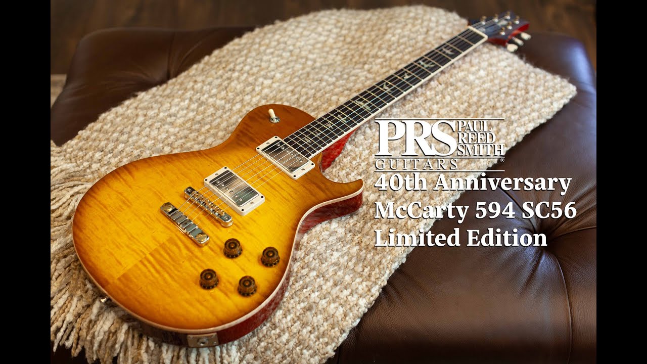 PRS SC56 40th Anniversary McCarty 594 Demo and Review