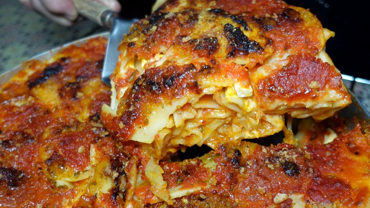 Pasta e Patate al Forno nella vecchia tiella - La Pasta al Forno di mia nonna