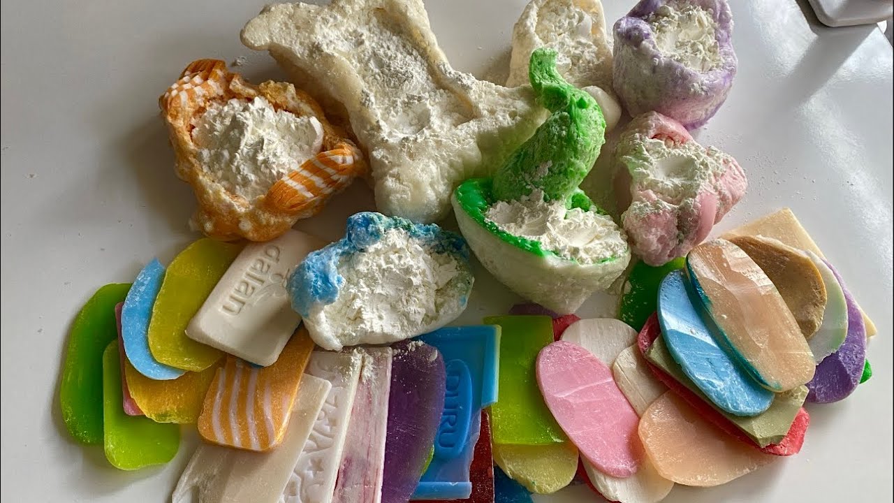 Starchy Microwave Soap Boxes | Breaking Soap Plates