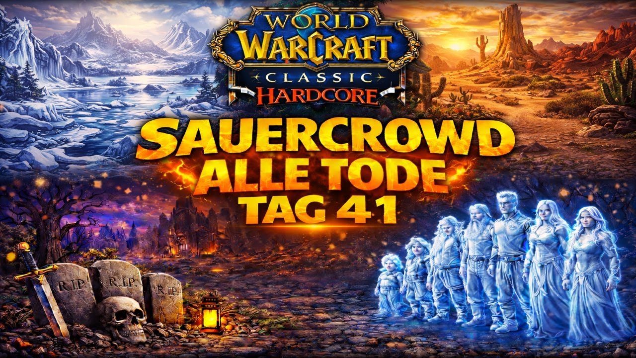 Alle Sauercrowd Tode Tag 41 WoW hc Event