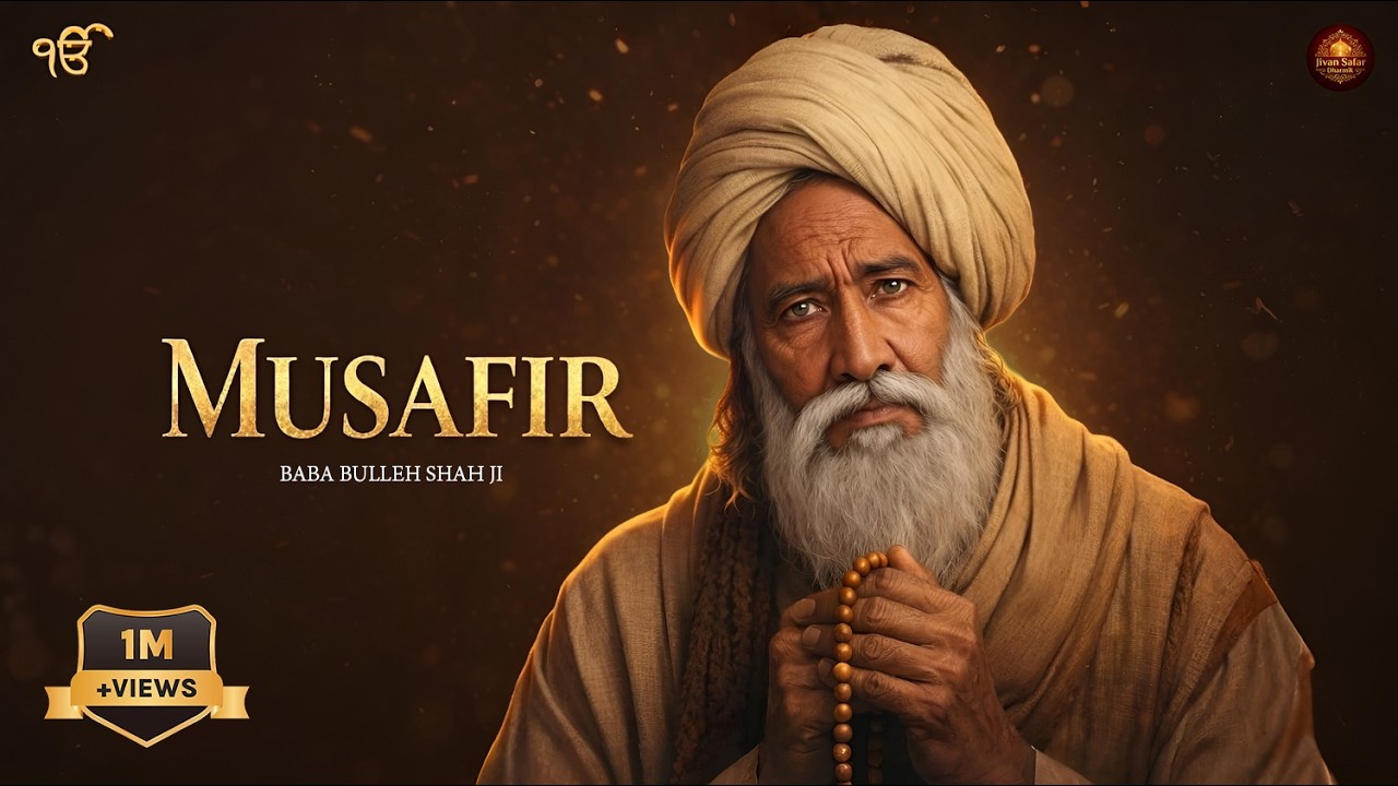 MUSAFIR | Bulleh Shah Shayari Sufi Song | 15 Minutes Deep Peace | Soulful Qawwali 2026