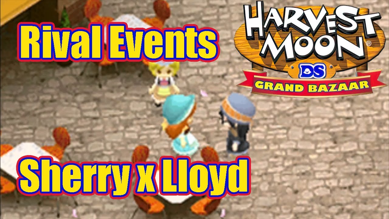 Harvest Moon: Grand Bazaar - Sherry and Lloyd - All Rival Events
