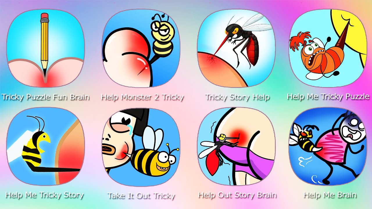 Help Me Tricky Puzzle,Help Me Tricky Story,Take It Out Tricky Game,Help Out Story Brain Puzzle,Help