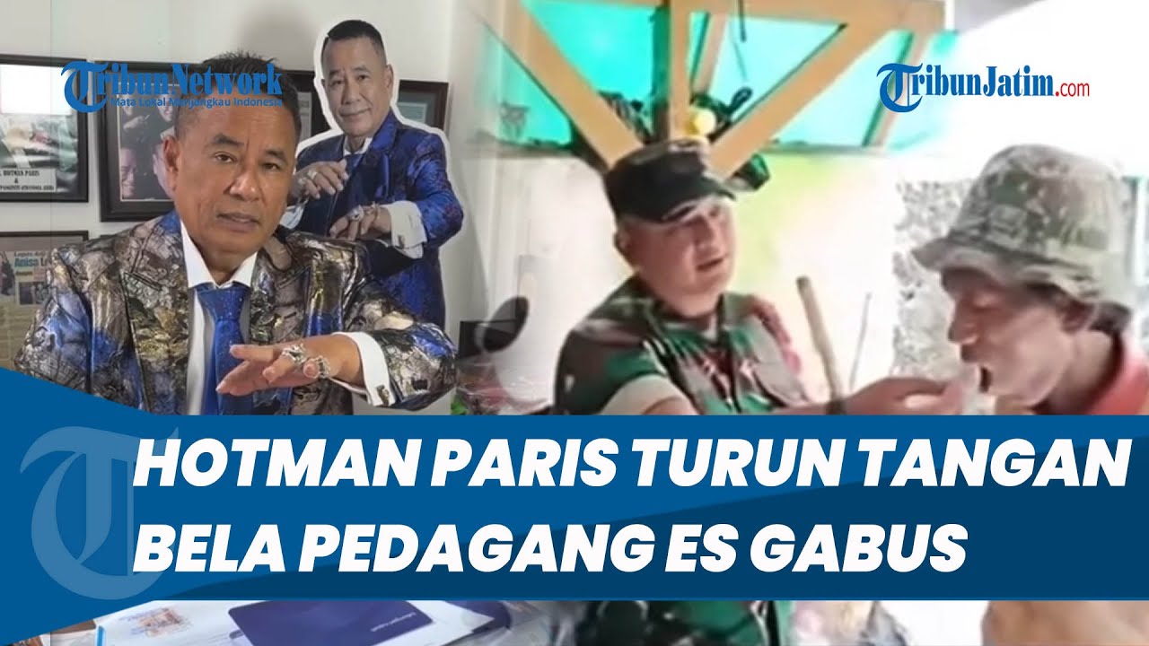 Hotman Paris Turun Tangan Siapkan 10 Pengacara Kasus Suderajat Pedagang Es Gabus Dituduh Pakai Spons