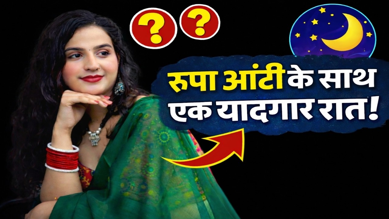 बारिश वाली रात और रूपा आंटी का सरप्राइज! 🌧️ || Funny Story || Hindi kahaniya || Story || Kahani