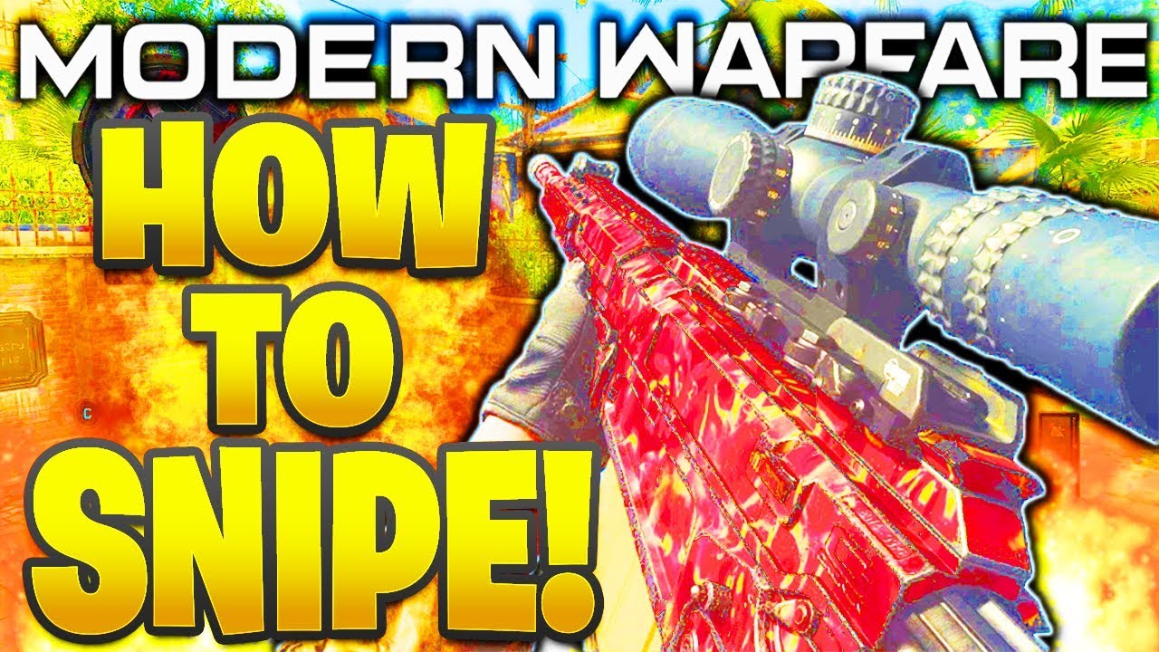HOW TO QUICKSCOPE IN MODERN WARFARE BEST SNIPER CLASS SETUP! HOW TO SNIPE MODERN WARFARE SNIPER TIPS
