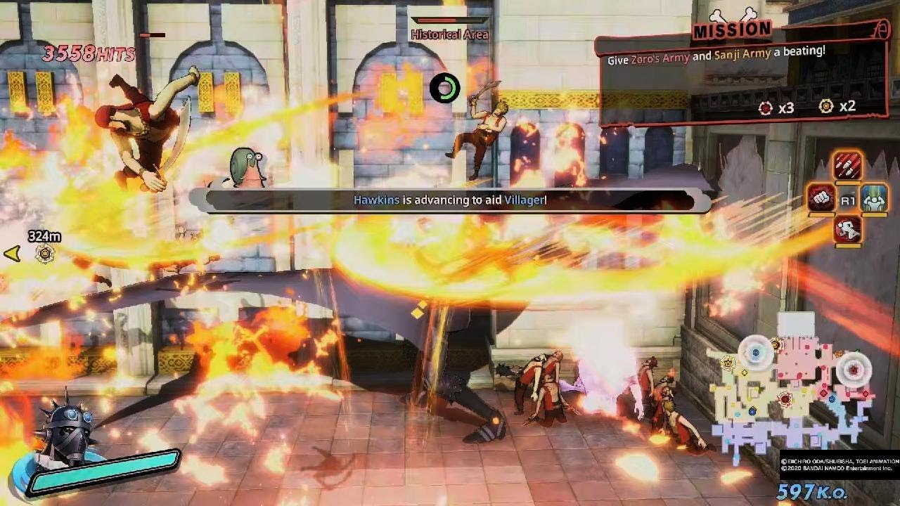 ONE PIECE: PIRATE WARRIORS 4 king playthrough
