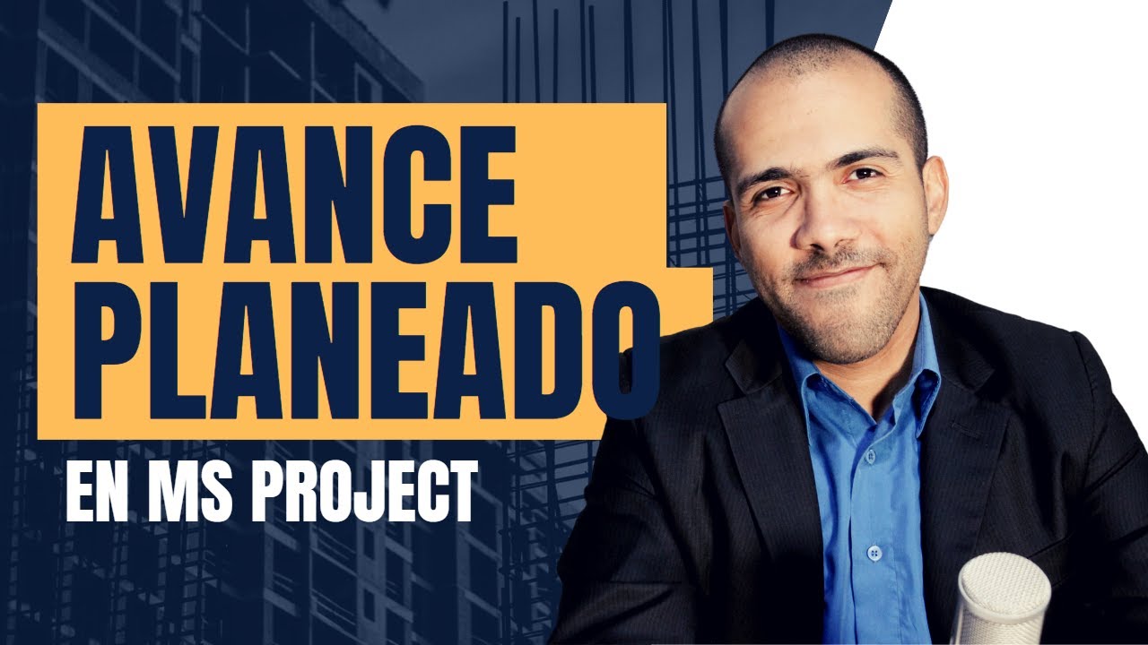 Avance Planificado en Ms Project + Control de Cantidades  (Parte I)