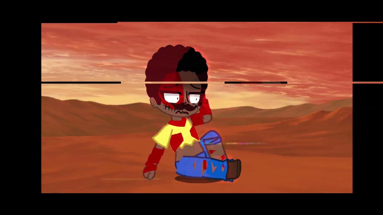 Aftermath cutscene #gacha #darknesstakeover #pibbyglitch #pibbyapocalypse #pibbyfnf