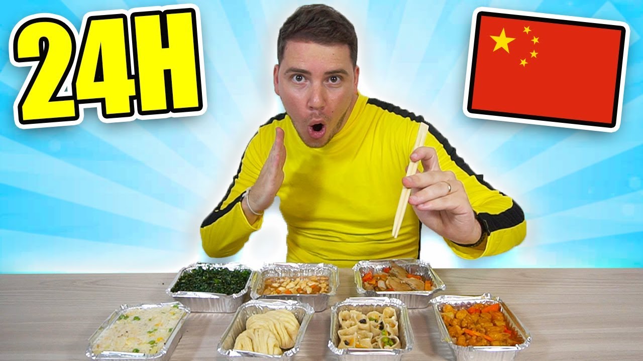 MANGIO per 24 ORE SOLO CIBO CINESE!! (epico)