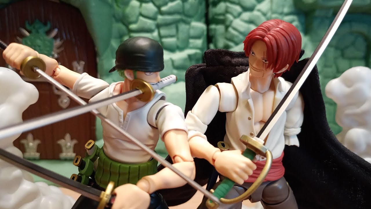 Shanks Vs Zoro: One Piece Stop Motion Fight