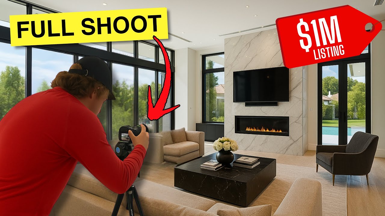 How I Shoot Real Estate Photos From START to FINISH (Full Workflow)