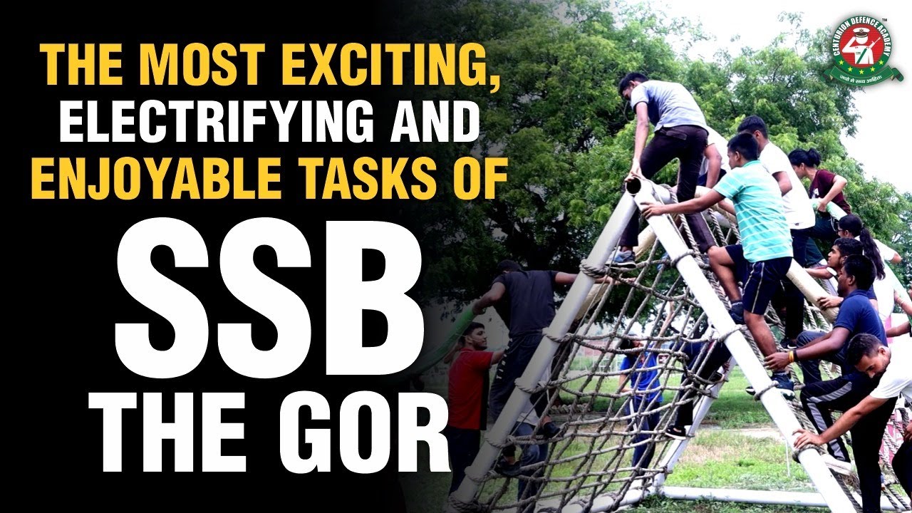 Group Obstacle Race (GOR) - SSB GTO Task Practice | SSB Preparation | Best SSB Coaching in India