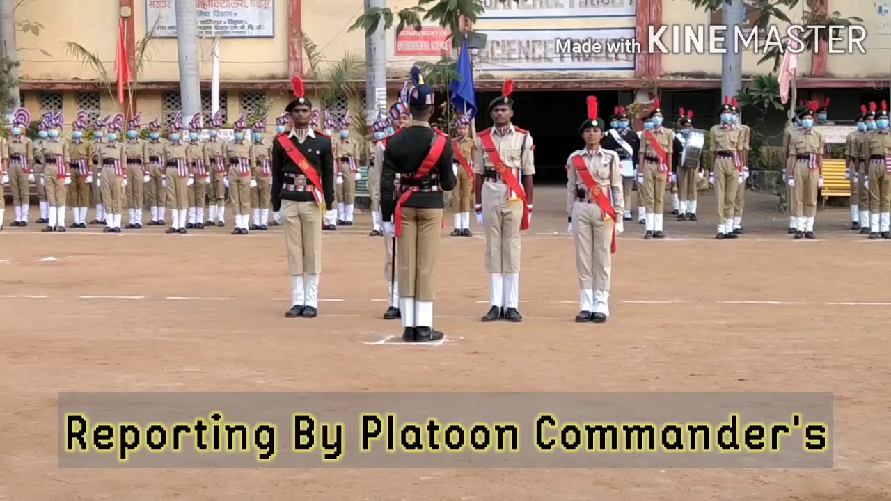 Republic Day Parade Of Sardar Patel Mahavidyalaya, Chandrapur