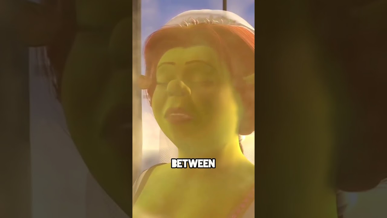 Do you know in Shrek 2, Fiona's dress #shorts #viral