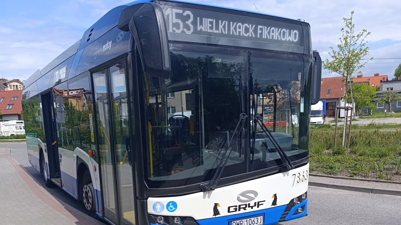 Solaris Urbino 10,5 IV Linia 153 Kierunek: Wielki Kack Fikakowo