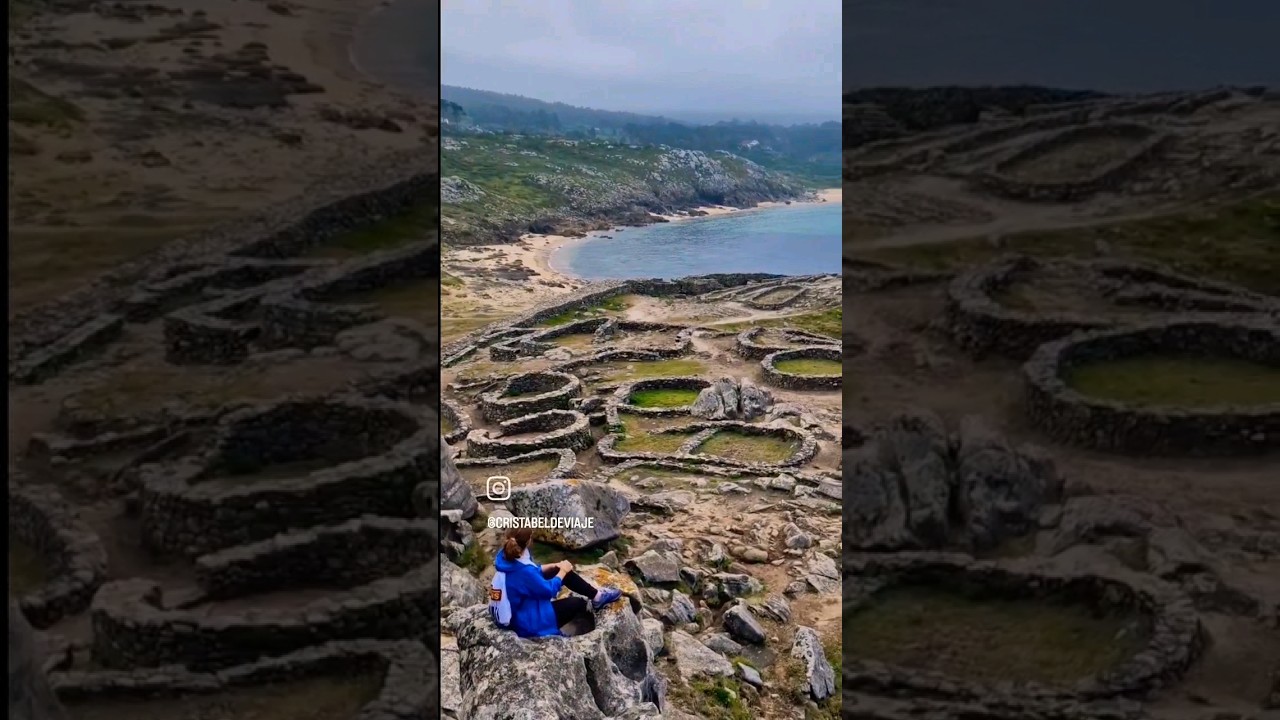 Poblado castrexo en Galicia. Castros de Baro&ntilde;a.  #celtas #senderismo  #planes