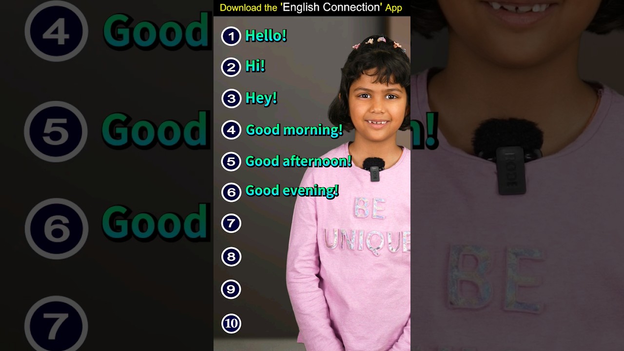 Different ways to Greet Someone | English Learning Trick | Kids Adi Keshari #shorts