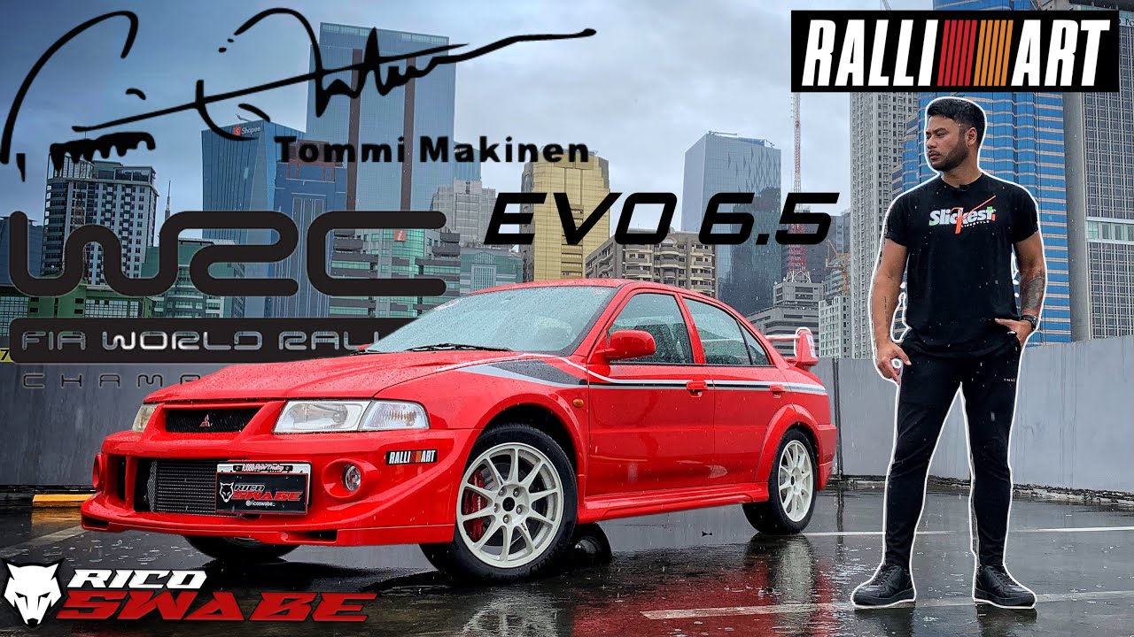Super Rare JDM RALLIART MITSUBISHI LANCER EVO 6.5 TOMMI MAKINEN EDITION | Philippines
