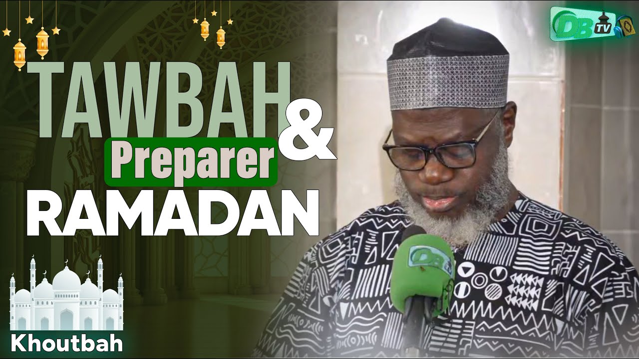 🛑 Direct Khoutbah Tawbah Et Preparer Ramadan Du 30 -01 2026 Oustaz Oumar Ahmad Sall