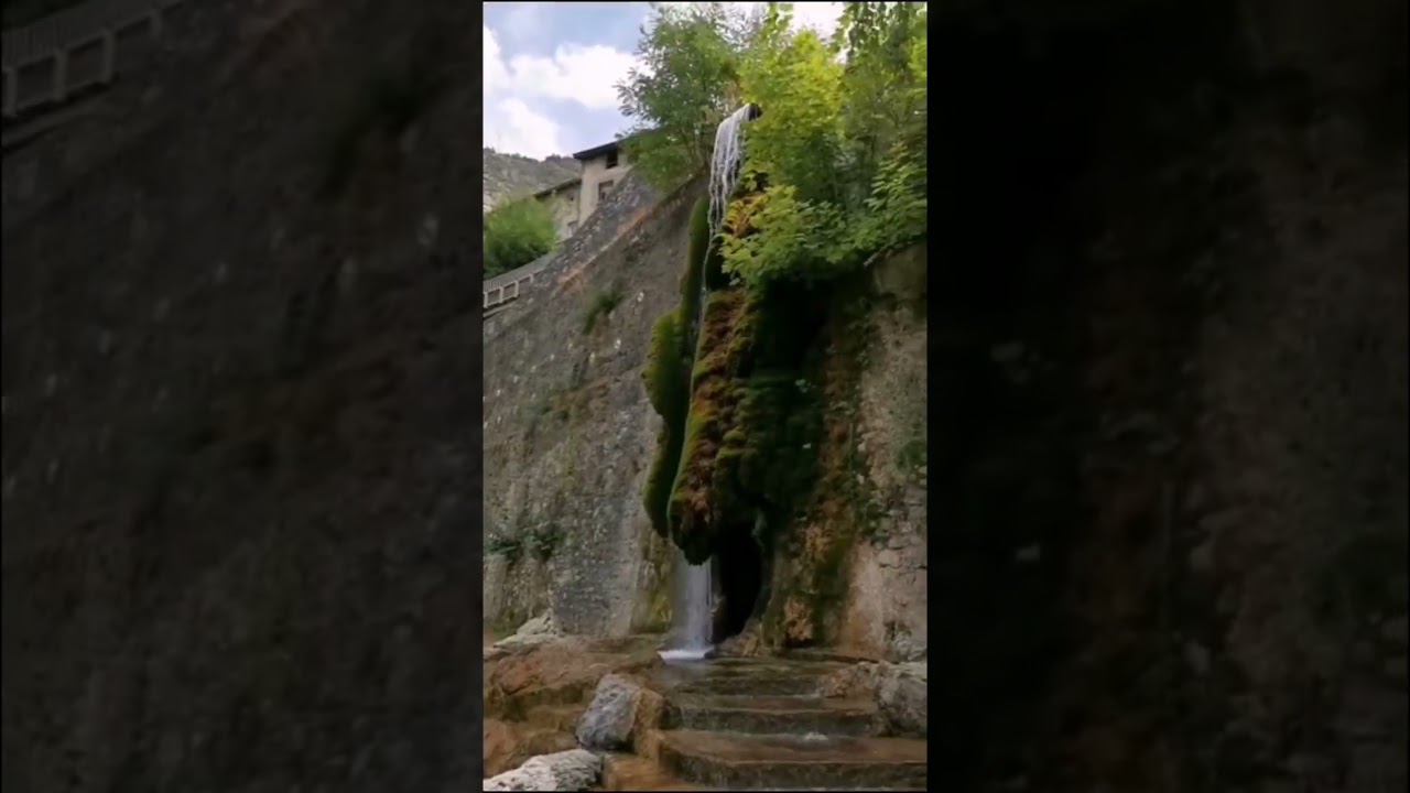 Pont en Royans Dr&ocirc;me. Chute de la Druise Dr&ocirc;me et Gorges du Gorgonnet en Is&egrave;re