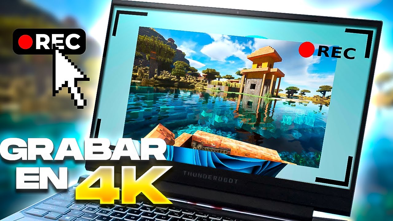 Como Grabar Gameplays y PANTALLA en 4k GRATIS sin LIMITE
