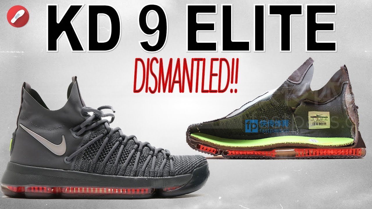Nike Kd 9 ELITE DISMANTLED! + regular Kd 9 Comparison!