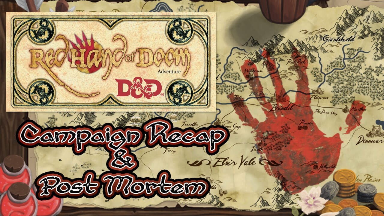 Red Hand of Doom - Recap & Post Mortem