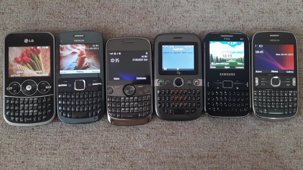 Phones Startup and Shutdown | Some phones from my collection. Part 4