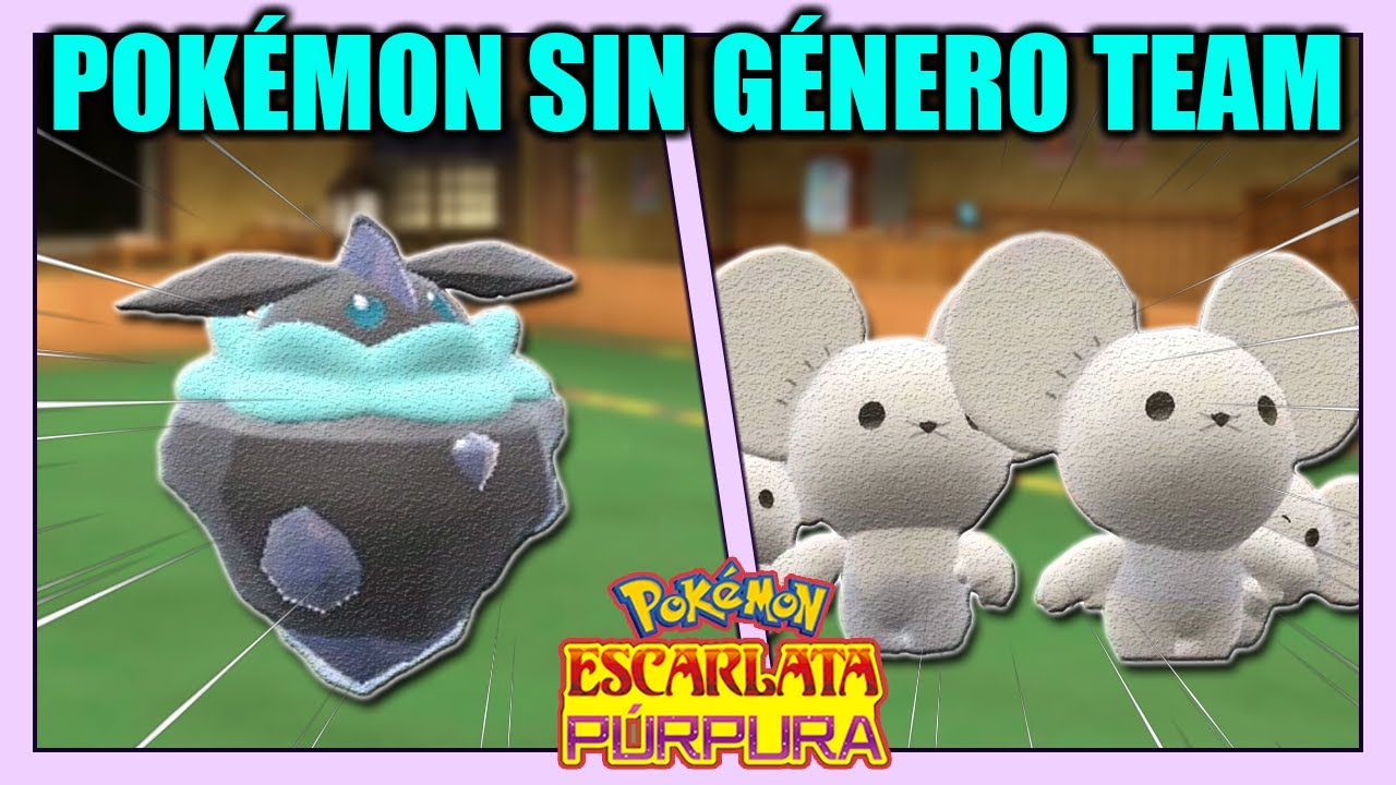 EQUIPO de POKÉMON SIN GÉNERO TEAM! MINIOR REVIENTA ASTERISCOS LEGENDARIOS y MAUSHOLD...