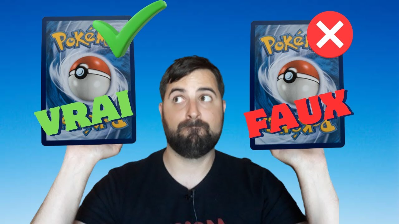 Reconnaître une VRAI et une FAUSSE carte POKEMON !!! (Ne vous faîtes plus arnaquer!)