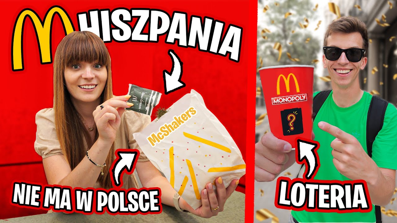 WYGRALIŚMY LOTERIĘ w HISZPAŃSKIM McDonald's! 🤩